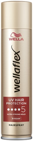 WELLA Wellaflex Hair Spray Heat Protect Ultra Strong 250ml - Hairspray