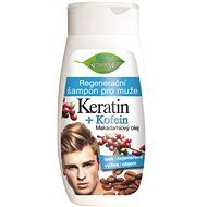 BIONE COSMETICS Organic Keratin + Caffeine for Men Regenerating Nourishing Shampoo 260ml - Men's Shampoo