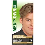 HENNAPLUS Prírodná farba pre mužov STREDNÁ BLOND, 80 ml - Farba na vlasy pre mužov