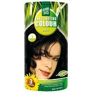 HENNAPLUS Natural Hair Colour BLACK 1, 100ml - Natural Hair Dye