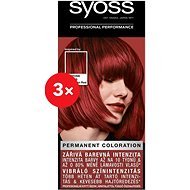SYOSS Color 5_72 Pompeian Red 3 × 50 ml - Hajfesték