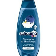 Schauma Kids šampón & sprchový gél Blueberry 400 ml - Šampón