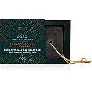 OFFICINA NATURAE Men's solid shampoo against dandruff for oily hair 50 g - Shampoo