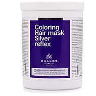 KALLOS Coloring Hair Mask Silver Reflex 1000 ml - Maska na vlasy