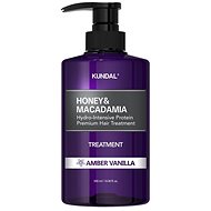 KUNDAL Honey & Macadamia Treatment hydro-intensive protein bark for hair Amber Vanilla 500 ml - Hair Treatment