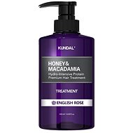 KUNDAL Honey & Macadamia Treatment hydro-intensive protein bark for hair English Rose 500 ml - Hair Treatment