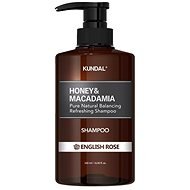 KUNDAL Honey & Macadamia Nature Shampoo English Rose 500 ml - Természetes sampon