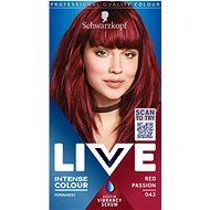 SCHWARZKOPF LIVE Intense Colour 043 Passionate Red 50 ml - Hair Dye