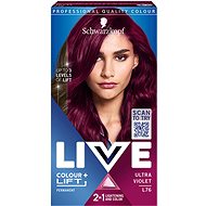 SCHWARZKOPF LIVE Colour + Lift L76 Ultra Violet 50 ml - Hair Dye