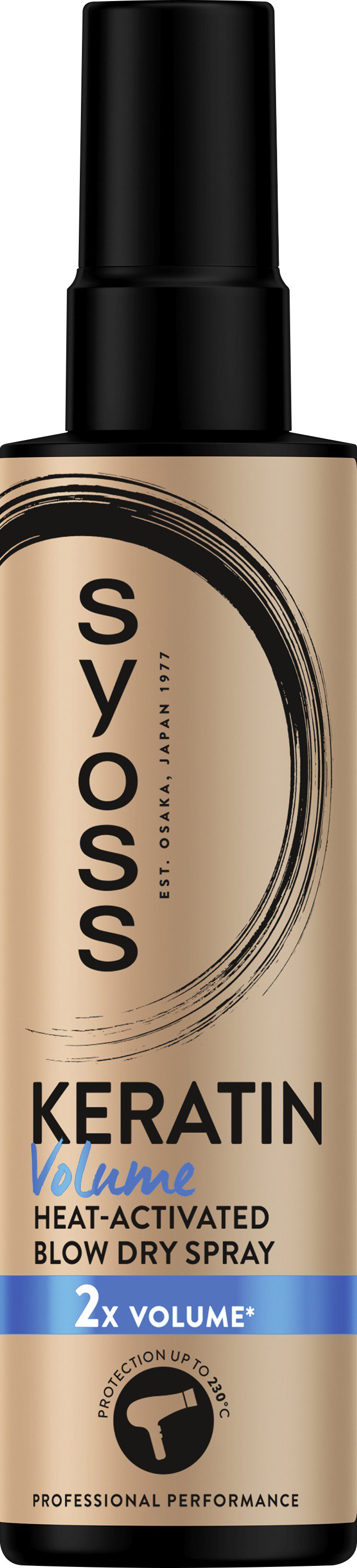 SYOSS Keratin Volume Thermo Protective Spray 200 ml - Hair Styling Spray