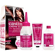L'ORÉAL PARIS Casting Creme Gloss semi-permanent hair colour 550 mahogany, 48+72+60 ml - Hair Dye