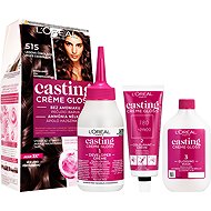 L'ORÉAL PARIS Casting Creme Gloss semi-permanent hair colour 515 Ice Chocolate, 48+72+60 ml - Hair Dye