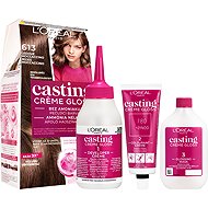 L'ORÉAL PARIS Casting Creme Gloss semi-permanent hair colour 613 icy moccaccino, 48+72+60 ml - Hair Dye