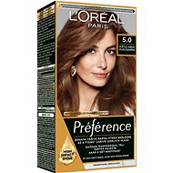 L'ORÉAL PARIS Préférence 5.0 Light brown, 60+60+54 m - Hair Dye