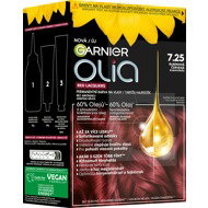 GARNIER Olia permanent hair colour 7.25 RUBY RED, 60+60+54ml - Hair Dye