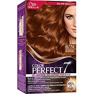 WELLA colour Perfect 6/74 Dark Amber Blonde 135 ml - Hair Dye