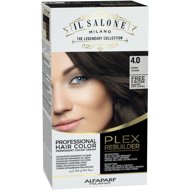 ALFAPARF MILANO IL Salone Plex Rebuilder Hair Color Kit 4.0 Brown - Hair Dye