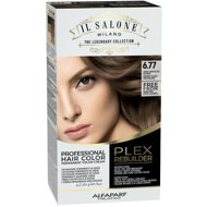ALFAPARF MILANO IL Salone Plex Rebuilder Hair Color Kit 6.77 Dark Chocolate Blonde - Hair Dye