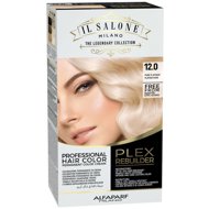 ALFAPARF MILANO IL Salone Plex Rebuilder Hair Color Kit 12.0 Pure Platinum - Hair Dye