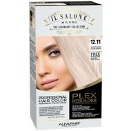 ALFAPARF MILANO IL Salone Plex Rebuilder Hair Color Kit 12.11 Platinum Silver - Hair Dye