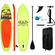 Kubisport Paddleboard 335 × 84 × 15 cm with accessories yellow-orange - Paddleboard