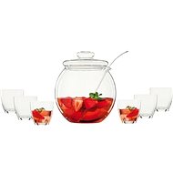 Bohemia Cristal Bowle set Libera 9 pcs - Glass