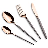 BERLINGERHAUS Stainless steel cutlery set 24 pcs polished Taupe - Rose Gold - Cutlery Set