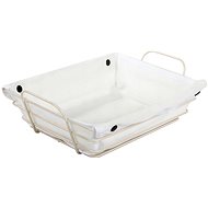 Verk 27209 Metal basket with removable lining 31 × 22 × 16 cm - Small Basket