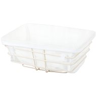 Verk 27210 Metal basket with removable lining 24 × 17 × 10 cm - Small Basket