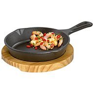 Küchenprofi Mini Serving Pan with Cutting Board, Round, BBQ - Serving Set