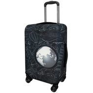 Kufryplus Suitcase cover Z906 ZIPY size. L - Luggage Cover