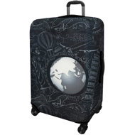 Kufryplus Suitcase cover Z906 ZIPY size. S - Luggage Cover