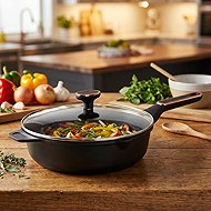 Verk Pan with non-stick lid 07155, 23 cm - Pan