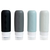 Kufryplus Travel silicone bottles 90 ml XND11, set of 4 - Travel Bottles