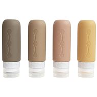 Kufryplus Cestovní silikonové lahvičky 90 ml XND13, sada 4 ks - Cosmetic Container