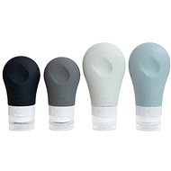 Kufryplus Travel silicone bottles 60 + 90 ml XND20, set of 4 - Travel Bottles