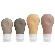 Kufryplus Travel silicone bottles 60 + 90 ml XND21, set of 4 - Travel Bottles