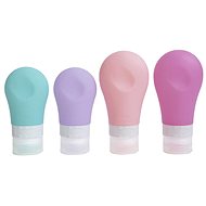Kufryplus Travel silicone bottles 60 + 90 ml XND22, set of 4 - Travel Bottles