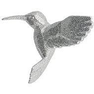 KURT ADLER Christmas ornaments - hummingbird, silver - Christmas Ornaments