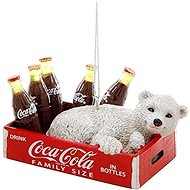 KURT ADLER Christmas decorations - lying polar bear CocaCola - Christmas Ornaments