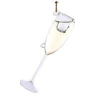 KURT ADLER Christmas decorations - champagne glass - Christmas Ornaments