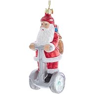 KURT ADLER Christmas decorations - Santa on Segway - Christmas Ornaments
