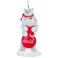 KURT ADLER Christmas decorations - polar bears Coca Cola - Christmas Ornaments