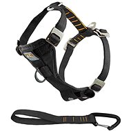 Kurgo True Fit Enhanced Strenght Safety harness for dogs with car belt black - Dog Car Harness