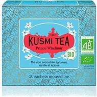 Kusmi Tea Organic Prince Vladimir 20 mušelínových vrecúšok 40 g - Čaj