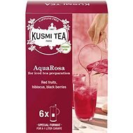 Kusmi Tea Organic AquaRosa škatuľka so šiestimi vrecúškami 48 g - Čaj