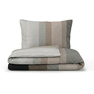 Bedding NEPTUNE brown 140 × 200, 70 × 90 cm - Bed Linen