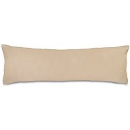 Kvalitex Satin pillowcase for relaxation pillow beige, 55 × 180 cm - Pillowcase