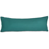 Kvalitex Satin pillowcase for relaxation pillow dark green, 45 × 120 cm - Pillowcase