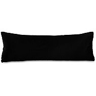 Kvalitex Satin pillowcase for relaxation pillow black, 45 × 120 cm - Pillowcase